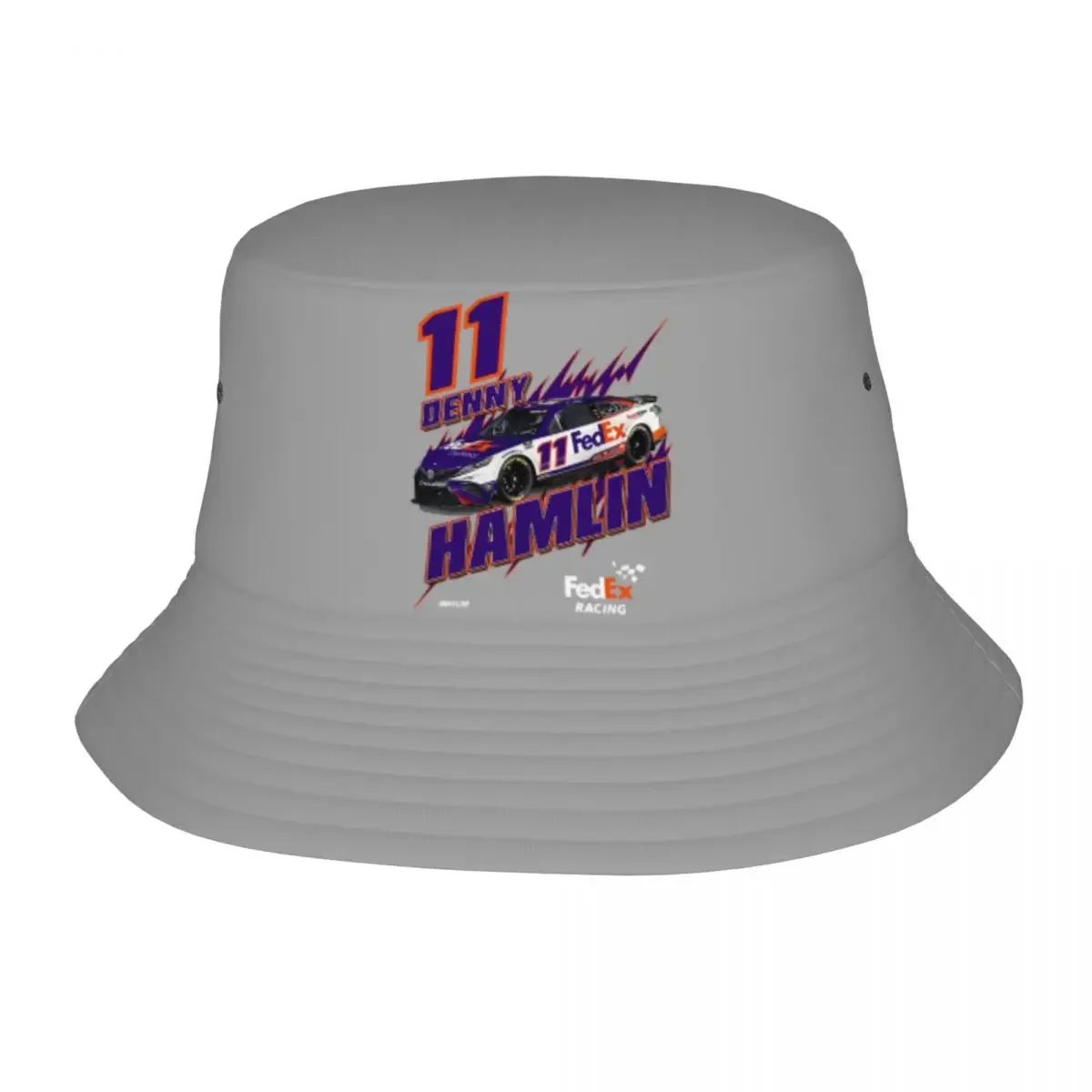 

Denny Hamlin 11 Fishermans Cap Outdoor Bucket Hats Fishing Hat Foldable Hip Hop Beach Sun Hats for Women Men