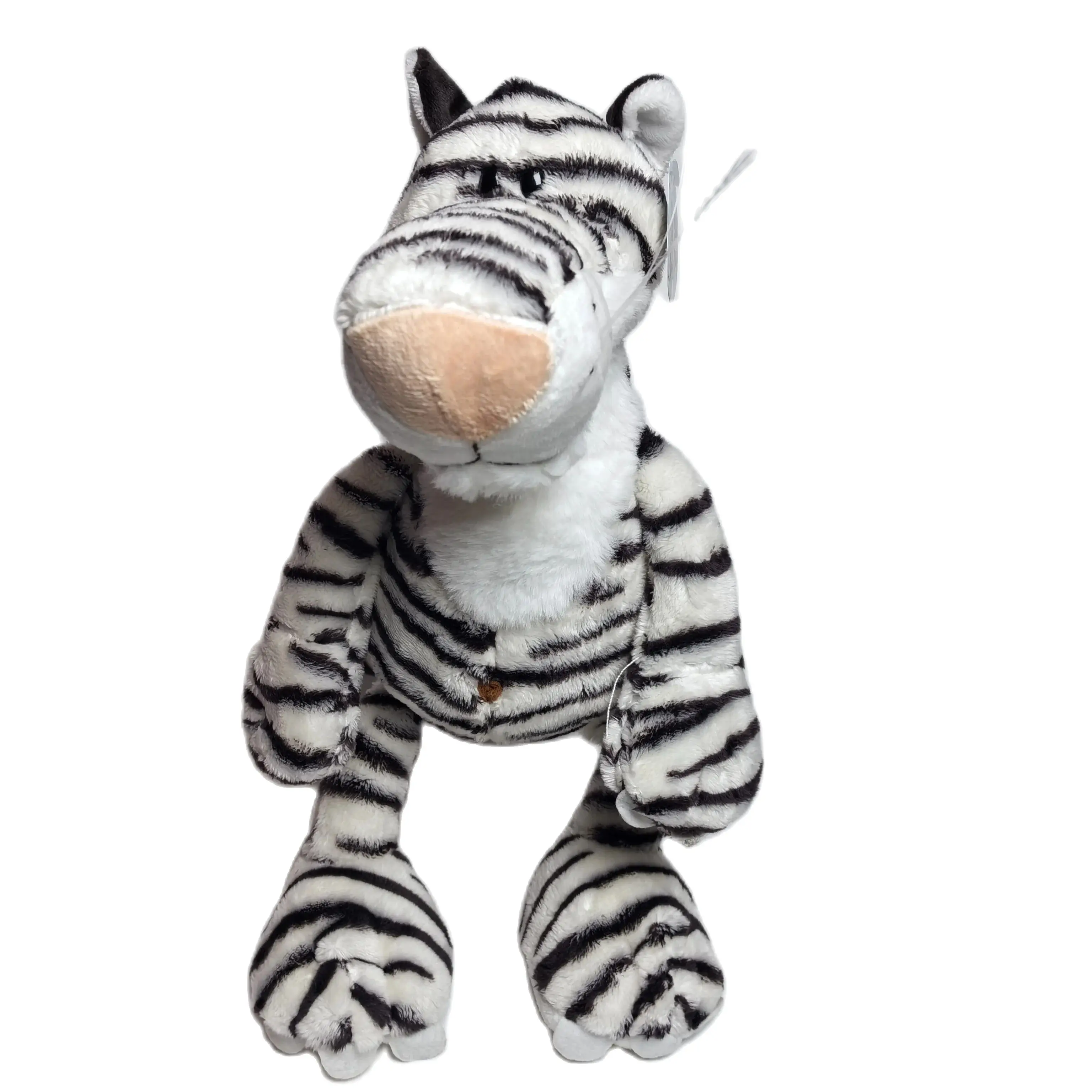 25-75cm Simulation Baby Tiger Plush Toy Stuffed Soft Wild Animal Forest Tiger Pillow Dolls For Kids Boys Birthday Gift