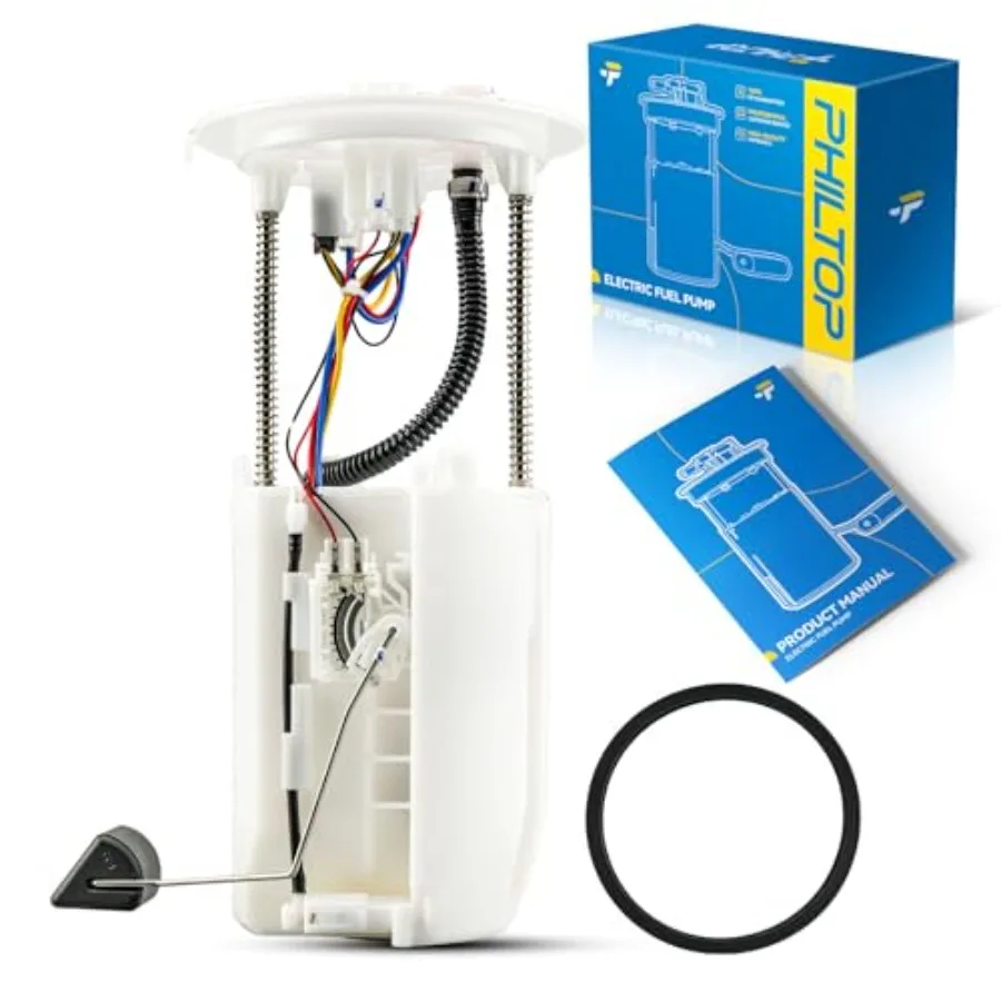 

PHILTOP FG2130 Модуль электрического топливного насоса в сборе для Toyota Tacoma 2016-2022 3,5 л, серебристая замена с высокой эффективностью и