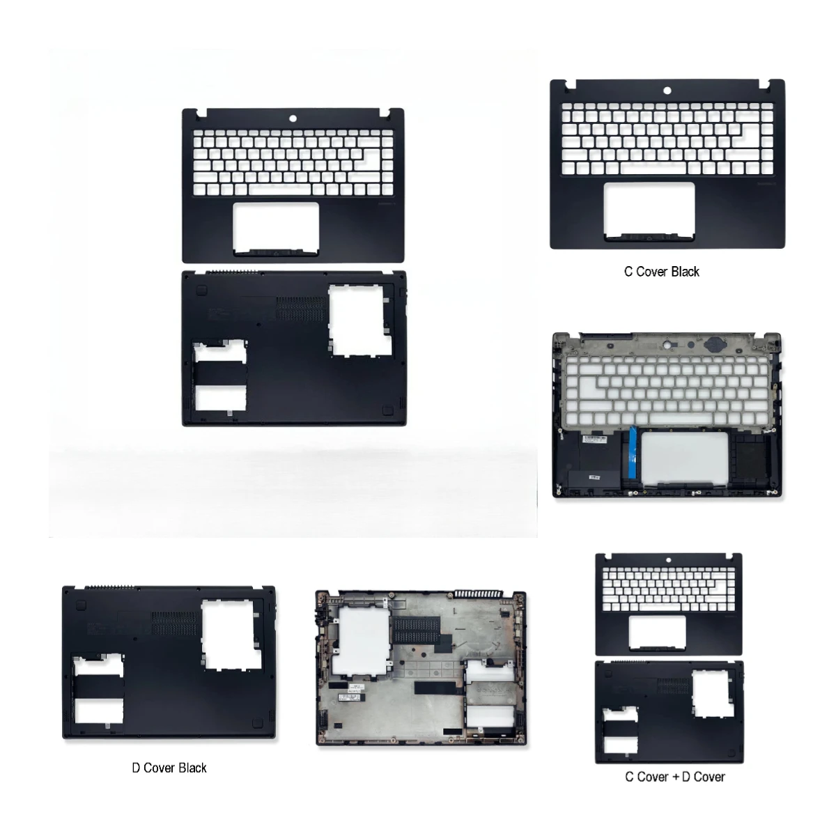 Para  X3410 X314-51 Tampa Traseira Superior do Laptop Palmrest Carcaça Inferior Superior Preta