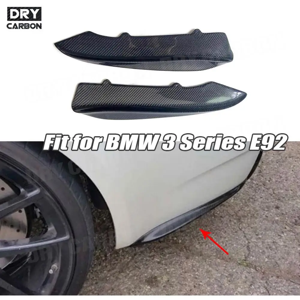 

Carbon Fiber 3 Series Front Bumper Side Canards Rear Splitters for BMW E90 E92 E93 M3 2008 2009 2010 2011 2012 2013 K Style