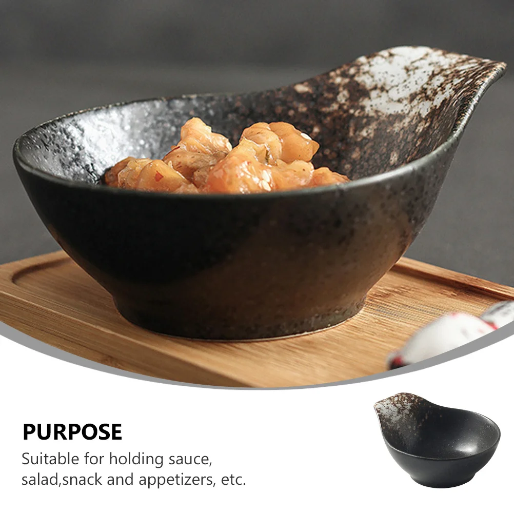 

Ceramic Seasoning Dish Premium Kitchen Sauce Container Healthy Long Use Home Party Bbq Picnic Outdoor Camping Salad