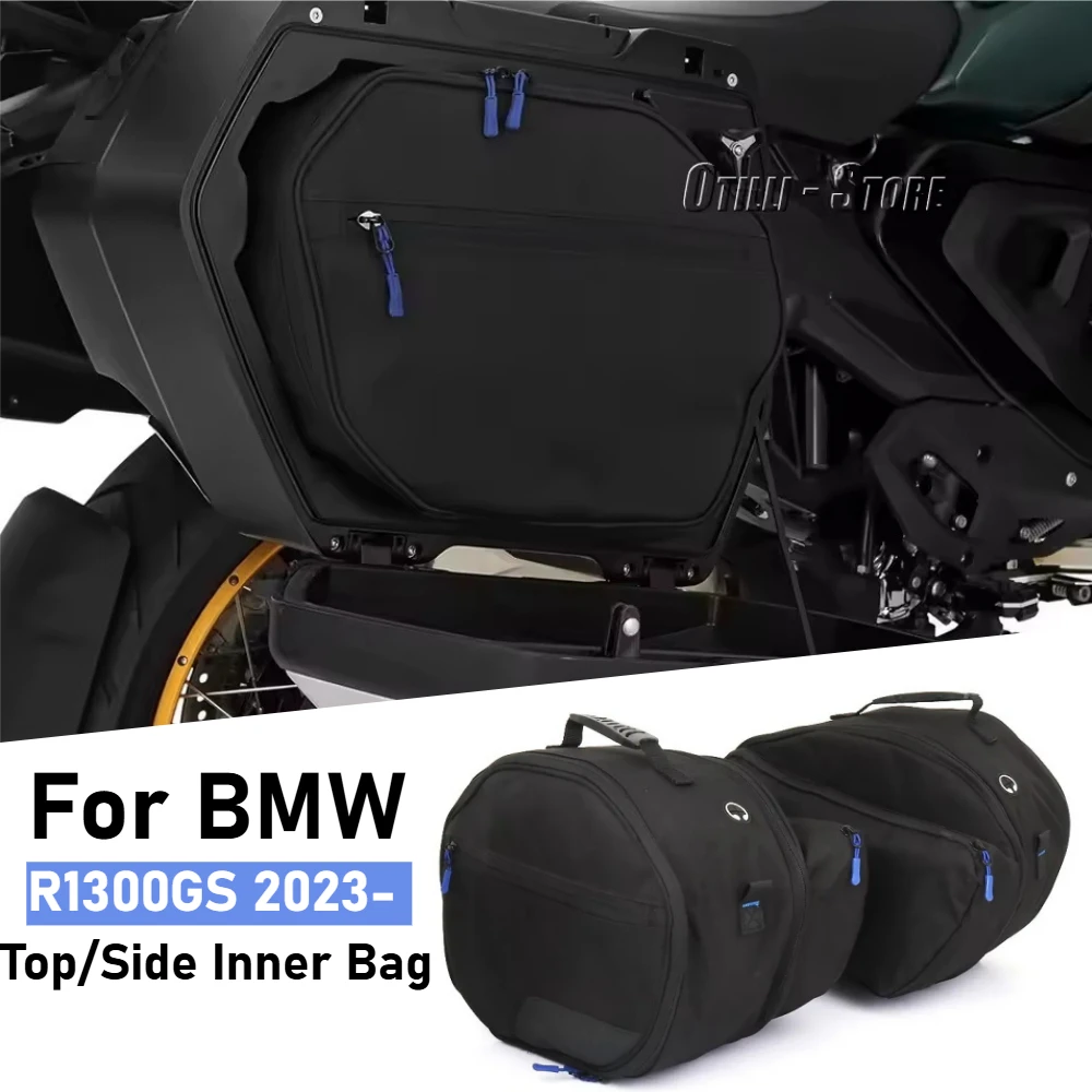 

Tool Bags Waterproof For BMW R1300GS R 1300 GS 1300GS Motorcycle Expandable Top Case Pannier Saddlebag Luggage Inner Bag Black