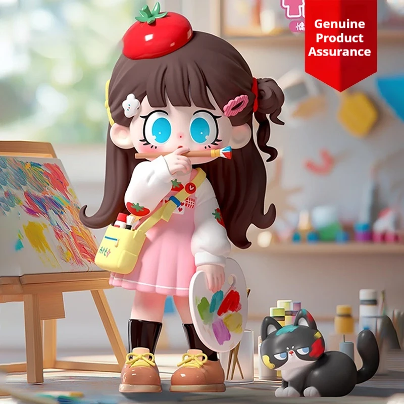 New Milay Girls Blind Box Three Generation Lazy Time Series Tide Play Tabletop Ornaments Girl Gift Cute Doll To Send Friends