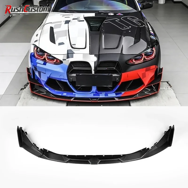 

For SQ Style Dry Carbon Fiber Front Lip for BMW G80 G81 M3 G82 G83 M4 2020-2025