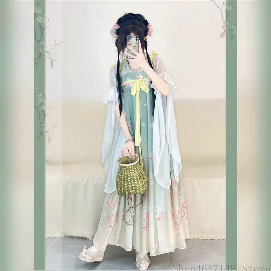hanfu-woman-set-chinese-traditional-clothing-cosplay-tang-costumes-summer-thin-stage-fashion-party-fairy-dress-women-suit