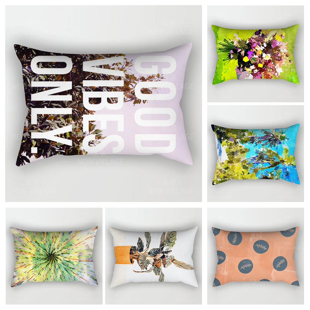 

Modern Decorative Cushion for Home Living Room Decor Throw Pillow Cover 48*74 30x50cm 40x60cm 50x70cm Abstract bedroom bed sofa