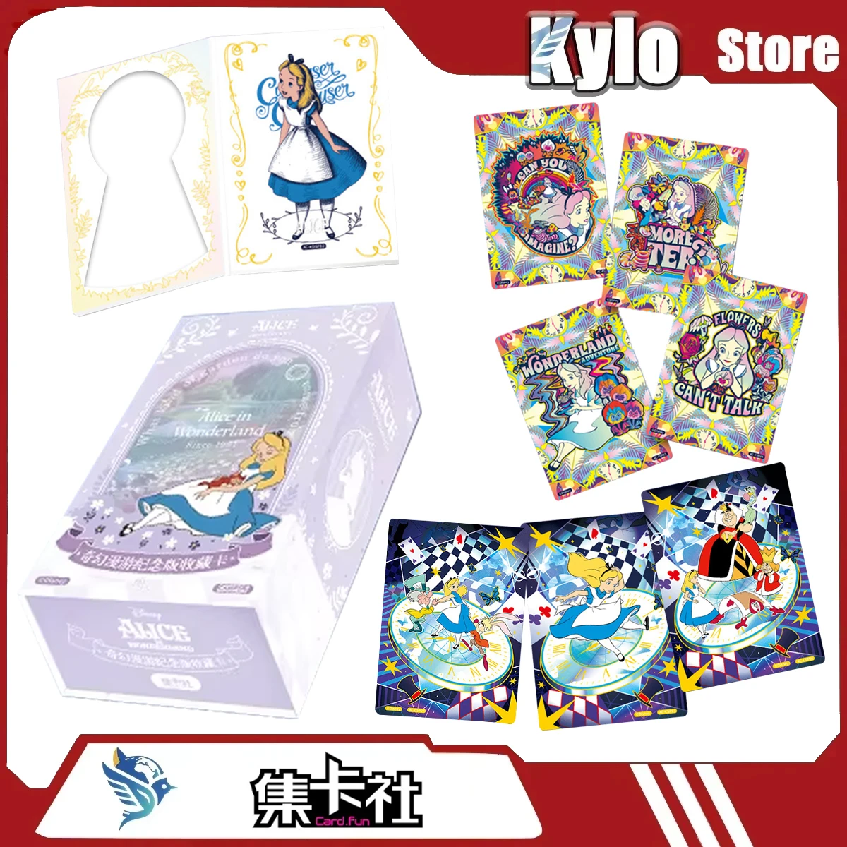 

Коллекционная карточка Disney «Приключения Алисы в Стране чудес», подарок-сюрприз, редкая, снятая с производства, коллекционная, модная игрушка