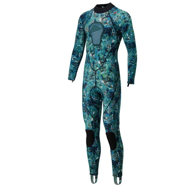 

Outdoor 3MM Thick Diving Suit Men's Thickened Warm Winter Swimming Diving Conjoined