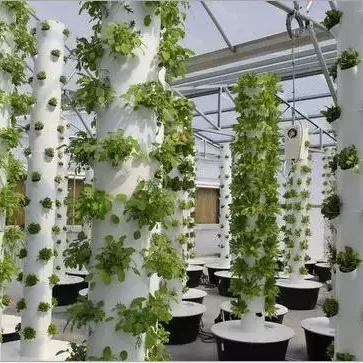 

2025Garden Equipment Vertical Farming Petal Hydroponic Tower Growing Systems for Herb Lettuce