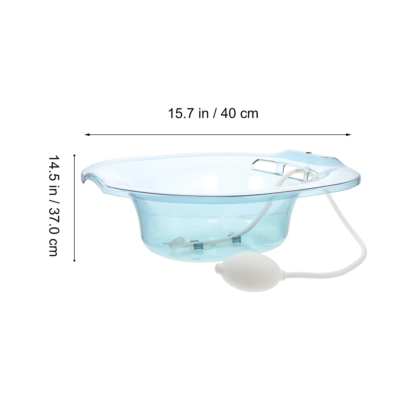 

Reusable Washing Basin Sitz Bath Postpartum Bidet for Women Patients Thicker Material Smooth Edges Ergonomic Design Private Wash