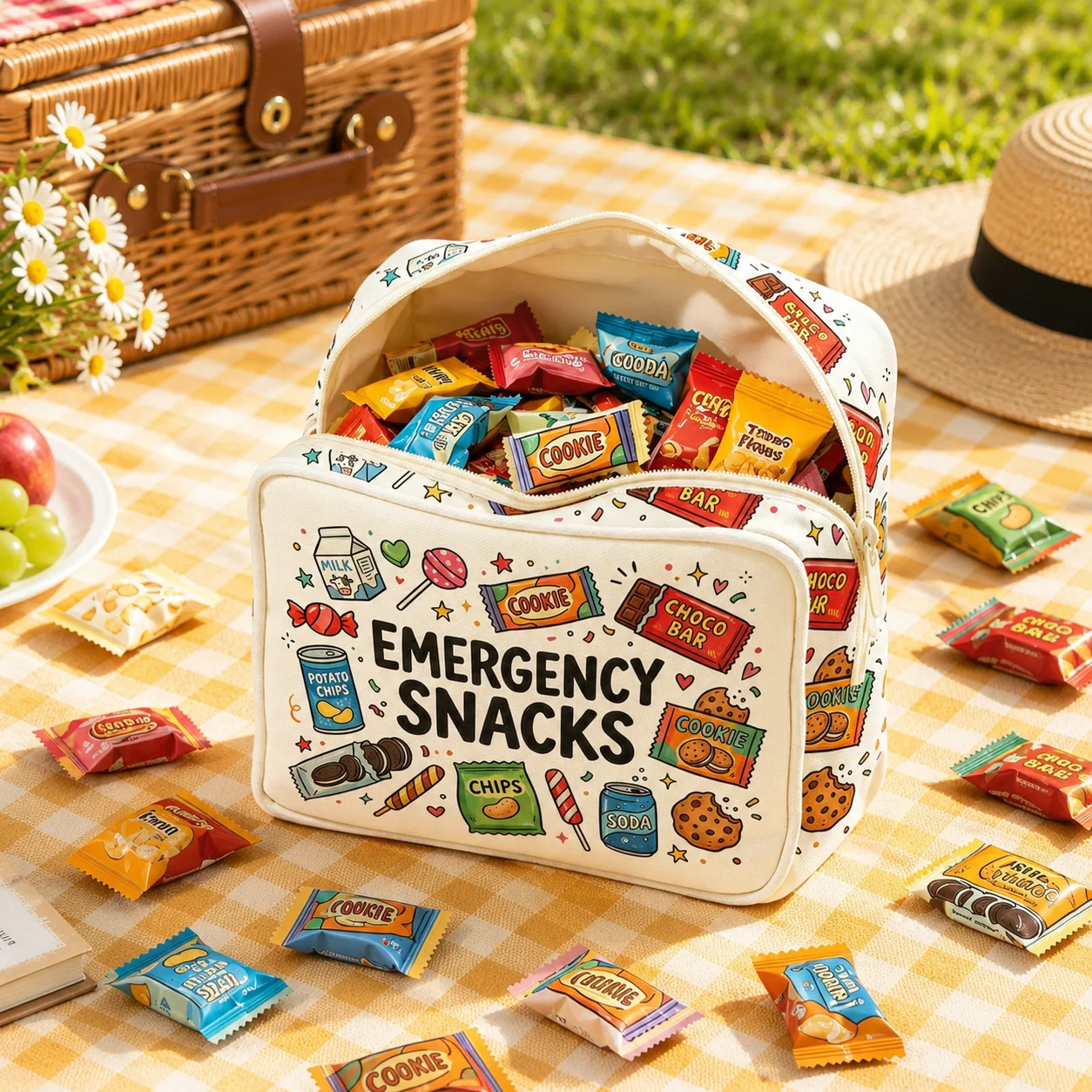 Snack-opbergtas met cartoonpri - Food Storage Emergency recensie en prijs