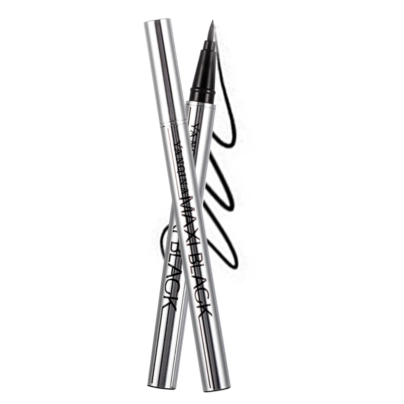 YANQINA Ultimate Black Long Lasting Eye Liner Pencil Waterproof Eyeliner Smudge-Proof Cosmetic Beauty Makeup Liquid Delineador 3