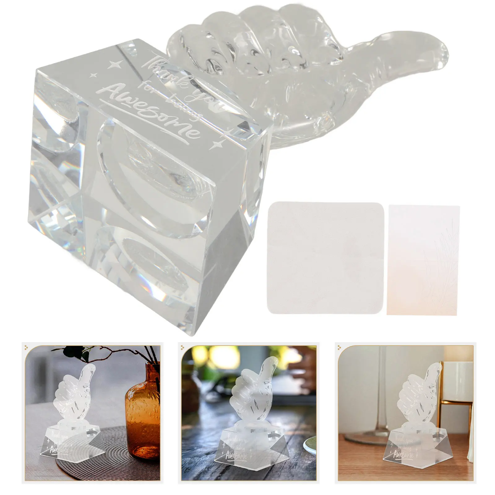 crystal-thumb-trophy-high-transparency-finger-award-decorative-home-office-celebration-gift-appreciation-trophy