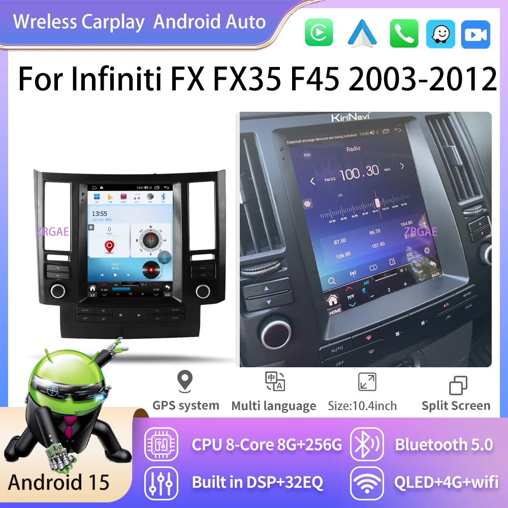 10.4" Android15 Car…
