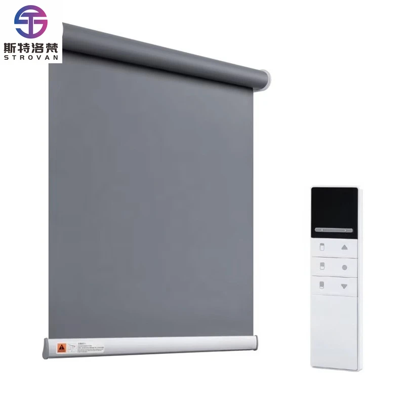 

Smart Home Roller Curtain Electric Curtain Roller Blind Motor Remote Blind Wifi Blind