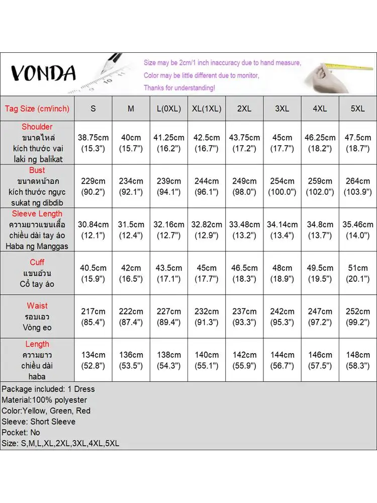 VONDA gaun wanita ukuran Plus Sundress Maxi motif macan tutul Bohemian gaun setengah kerah tinggi 2024 Vestidos lengan kelelawar