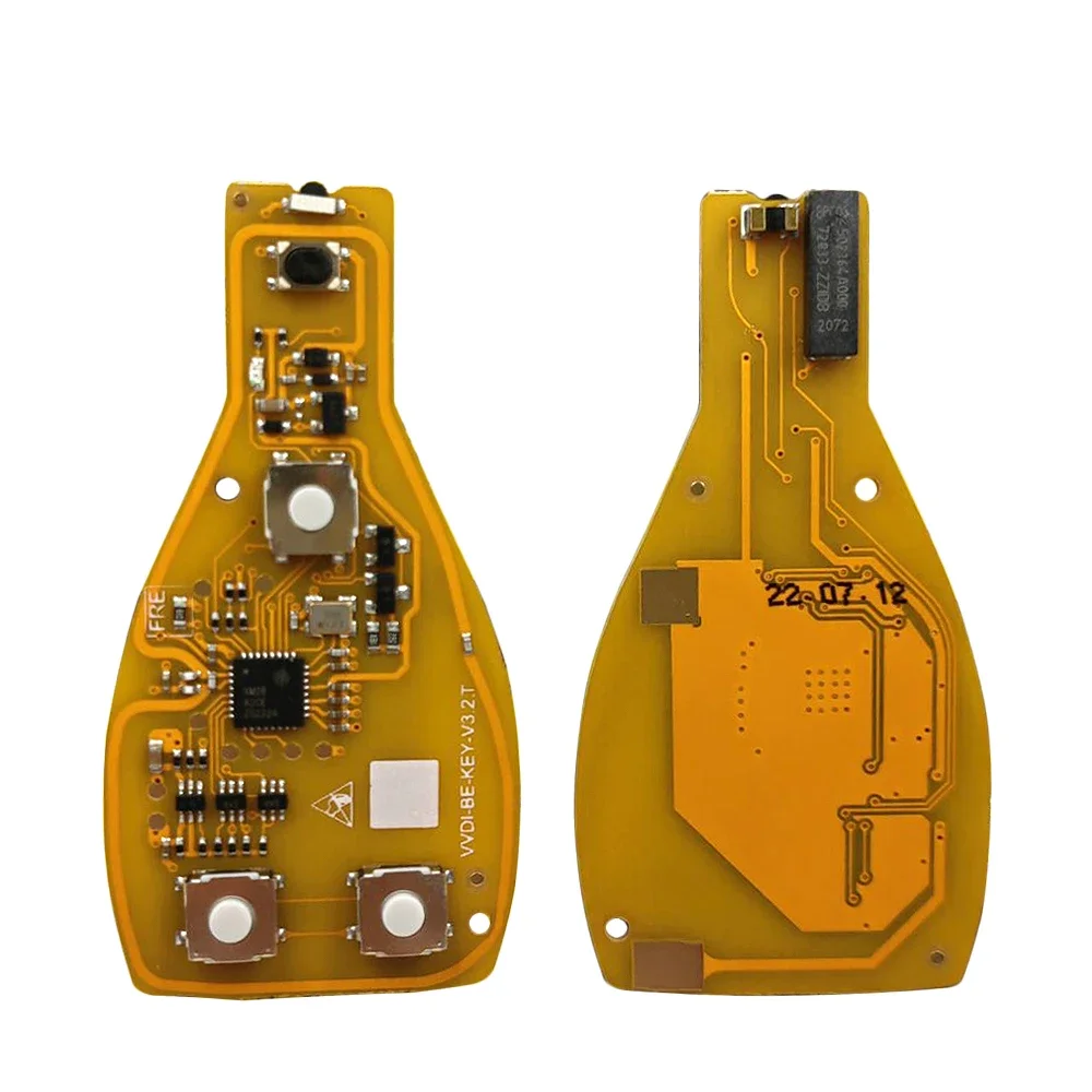 Xhorse VVDI BE Key Pro For Mercedes Benz V3.2 PCB Remote Key Chip Improved Version Smart
