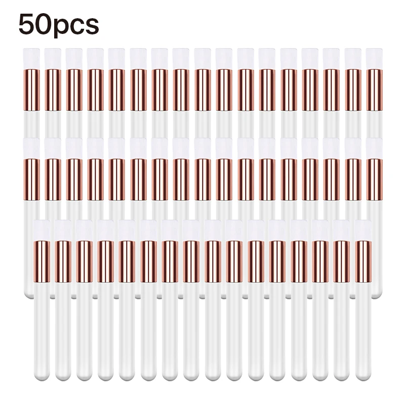 10/30/50pcs Eyelash Cleaning Brushes for Eyelash Extensions Glitter Lash Shampoo Brushes Nose Pore Cleansing Makeup Tools