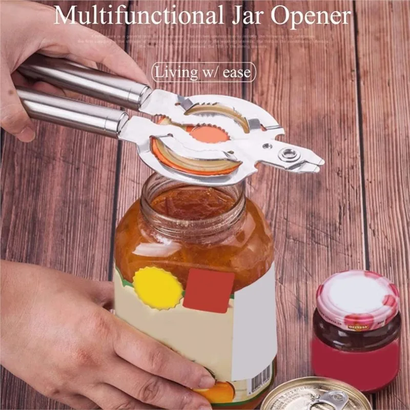 

Multi-functional Convenient Powerful Reliable Top-rated Easy-to-use Popular Easy-to-grip Can Opener Home Essentials Anti-slip