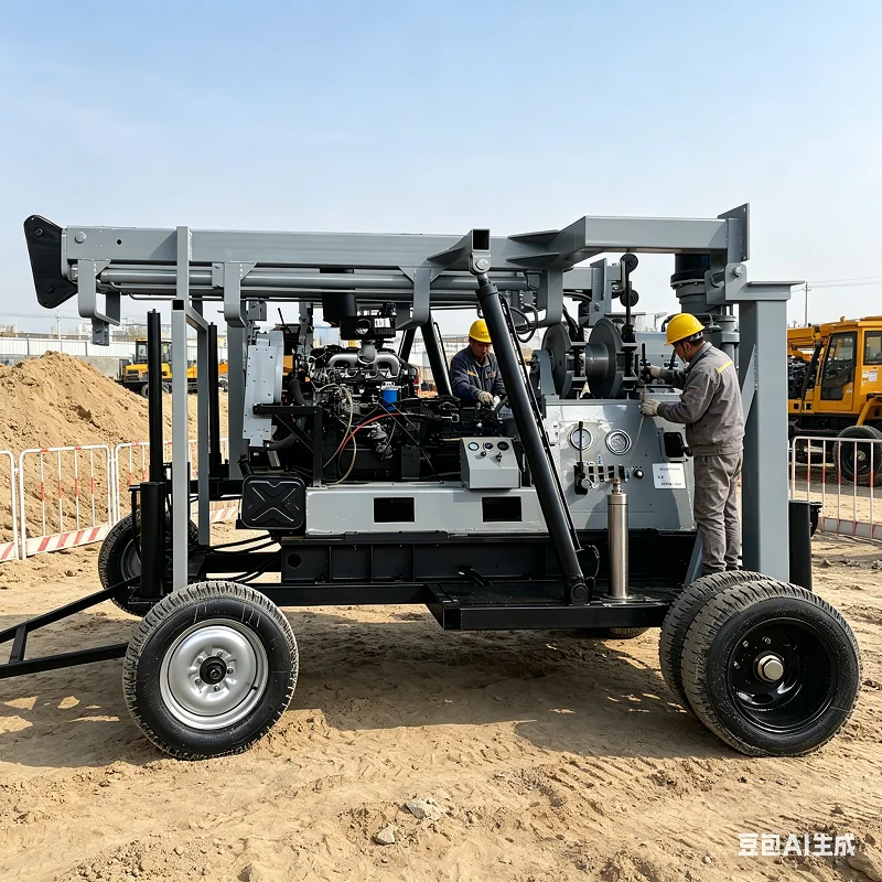 Customized 200m 300m Vertical Shaft Core Drilling Rig Geological Exploration Water Well Drilling Rig Geological Core Drill Rig