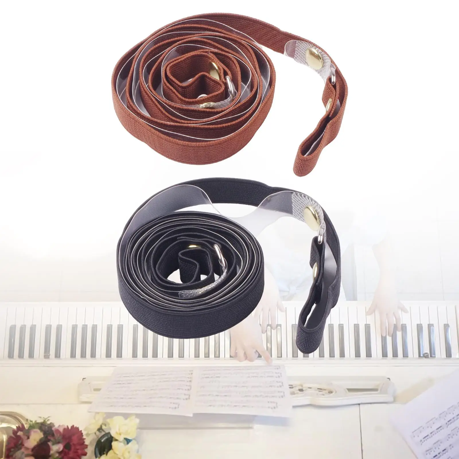 Music Book Clip Strap Starters Universal for Cooking Recipe Magazine Guitar