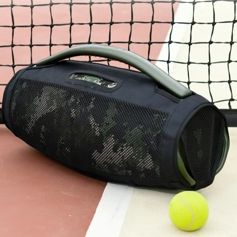 حارس مكبر صوت عالي الجودة مع فتحة سهولة الوصول إلى ملصقات الجانبية لـ Boombox3 مربع تخزين مريح استخدام النقل 066A