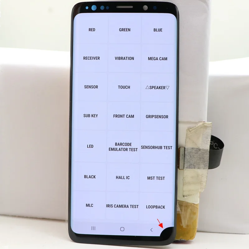 SUPER AMOLED For SAMSUNG Galaxy S9 LCD G960 G9600 G960F G960N G960U Display Touch Screen Digitizer Replacement With Defects