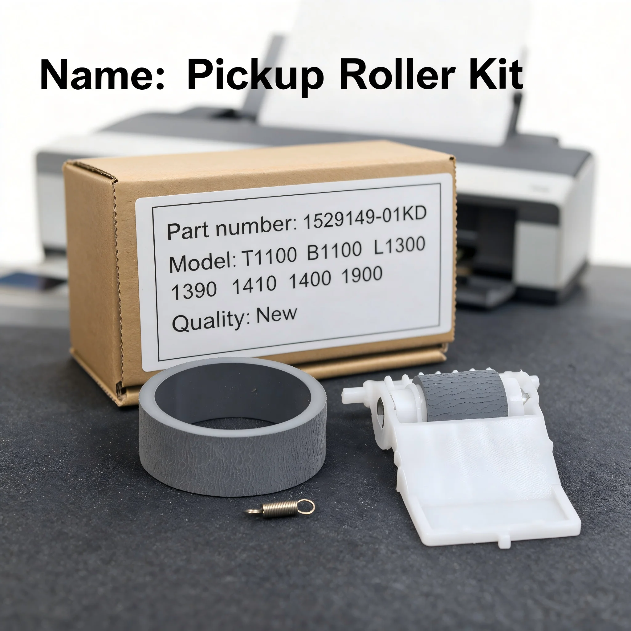 New Pickup Roller 1529149-01KD for Epson T1100 B1100 L1300 1390 1410 1400 1900 Pick up Feed Roller Kits