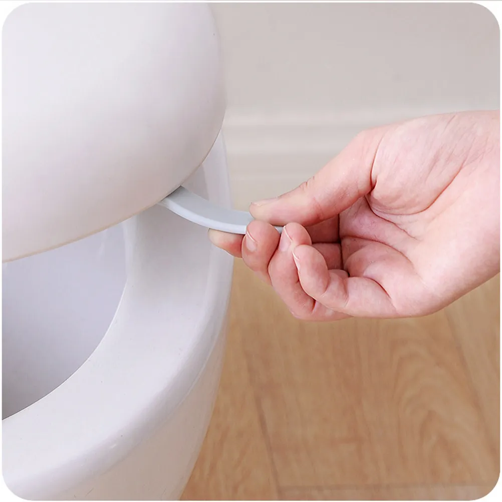 5Pcs Toilet Cover Lifter Anti-Dirty Toilet Seat Handle 11.5x2.5cm Seat Lid Accessory Sanitary Use for Elderly
