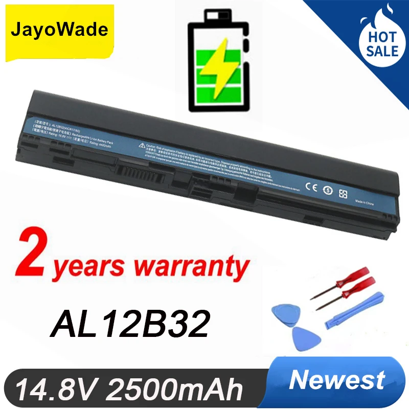 

Новый аккумулятор AL12B32 для ноутбука Acer Aspire One 725 756 V5-171 B113 B113M AL12X32 AL12A31 AL12B31 AL12B32 2500mAh AL12B32