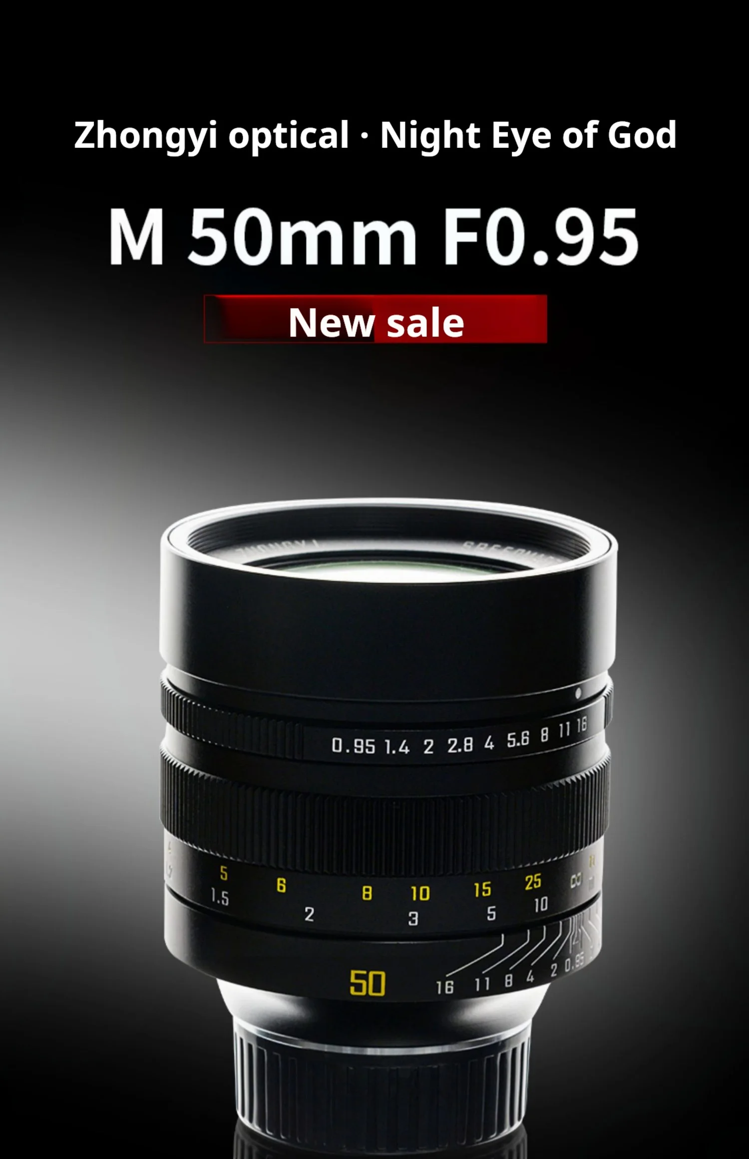 

Zhongyi Optics 50mm F0.95 Cameras Lens Full Frame Manual Focus Lens For Leica M M3 M4 M5 M6 M7 M8 M9 M10 Series Mount Cameras