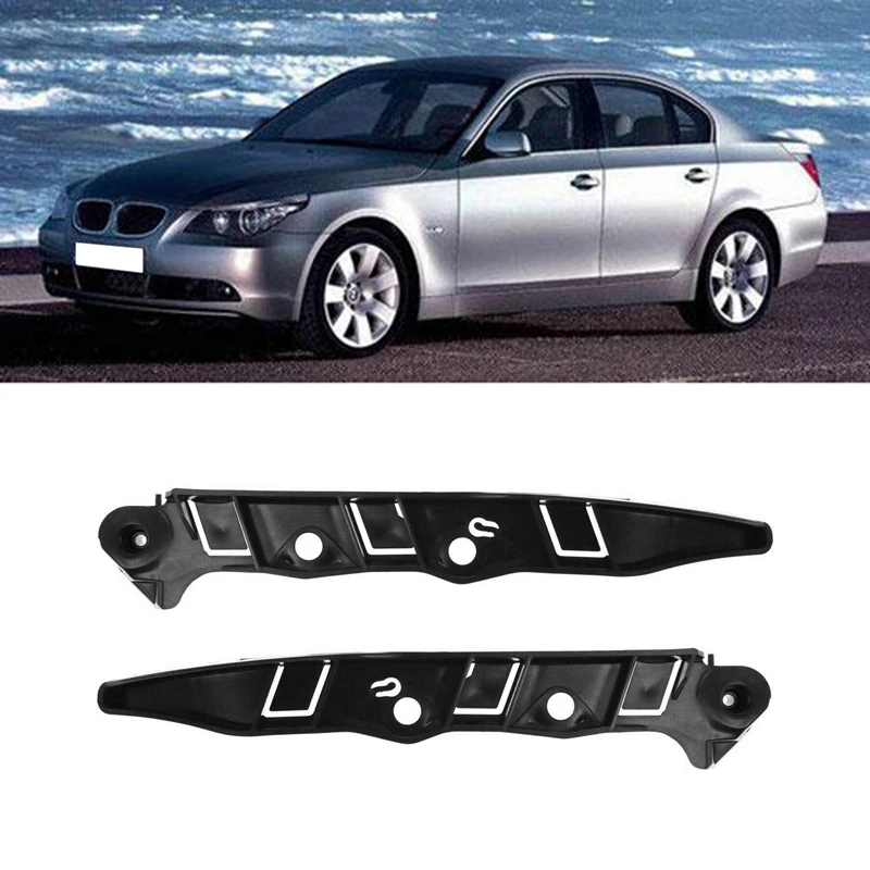 Paar Linker Rechter Voorbumper Beugel 51117178078 51117178077 Voor 2008-2010-Bmw 528i/535i/550i