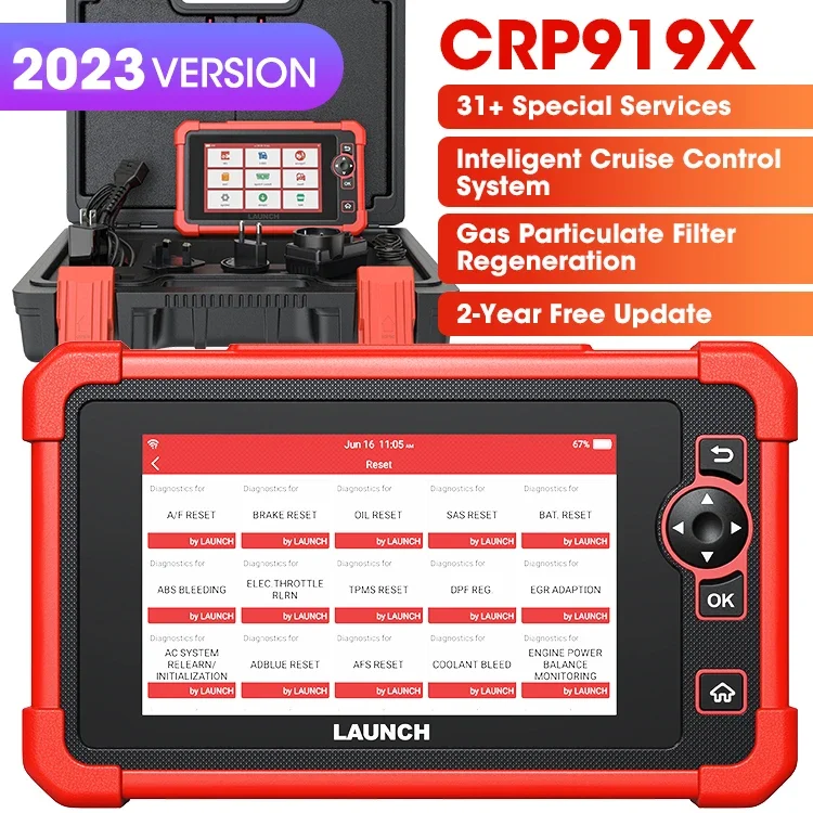 

crp919x crp919 x crp 919x 2 years free update 2 ecu coding auto diagnostic car scanner tool for sale