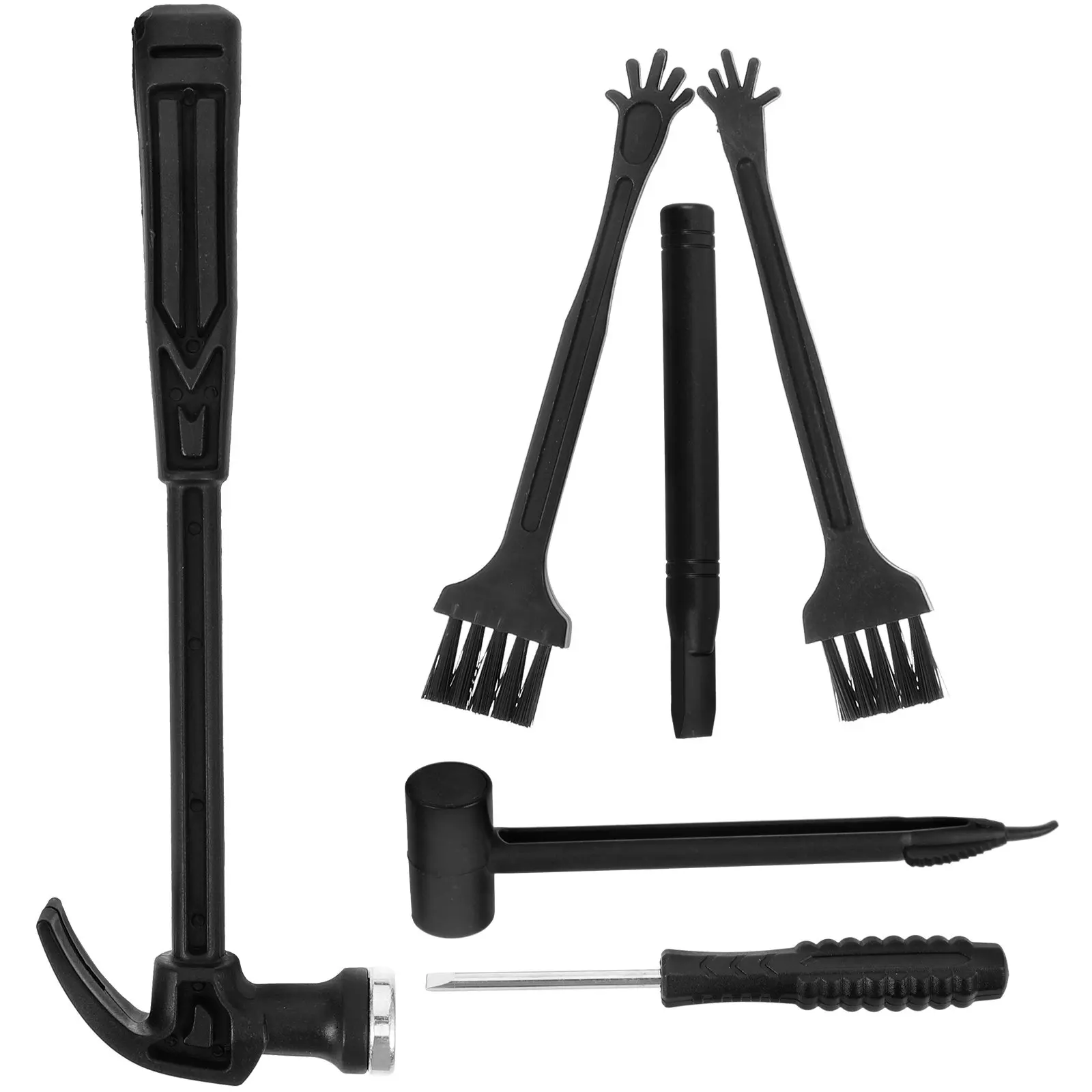 1Set Children's Excavation Digging Tool Kit Educational Archaeological Exploration Kids Dig Tool Set Plastic Hammer Chisel