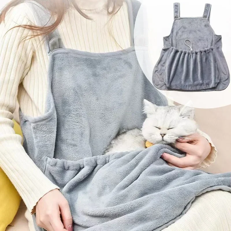 Cat Sleeping Bag Apron Portable Pet Bag Cat Kennel When Going Out Household Cleaning Tools Accessories Merchandises Home Garden