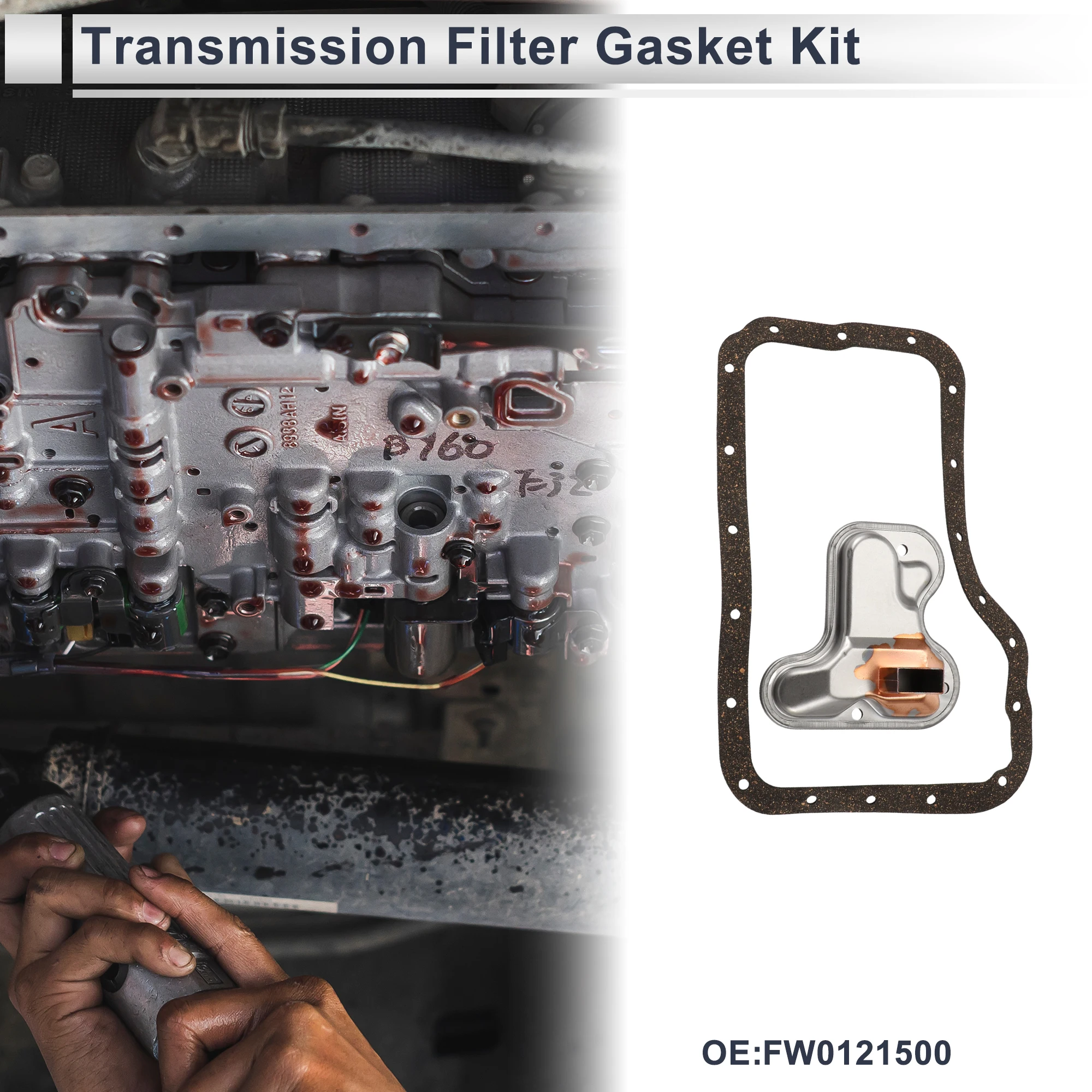 

UXCELL Gasket Transmission Filter Gasket Kit No.FW0121500 for Ford Grand Marquis