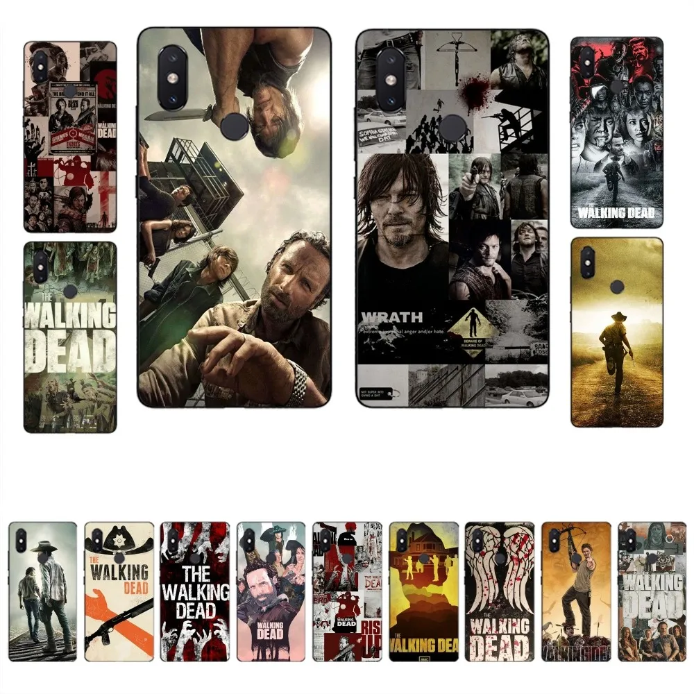 Walking Dead Phone Case For Xiaomi Mi 5X 8 9 10 11 12 lite pro 10T PocoX3pro PocoM3 Note 10 pro lite