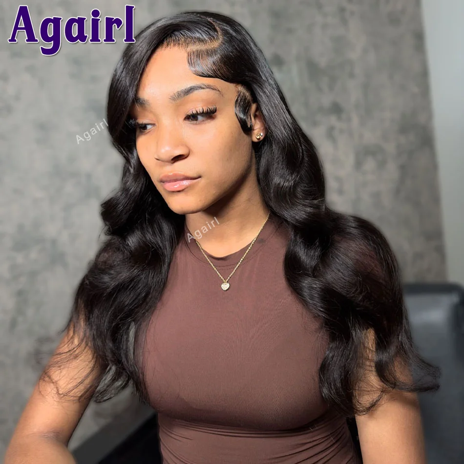 200% Ash Blonde Transparent Ready Go 6X4 Lace Closure Body Wave Wig Pre Plucked 13X4 13X6 Lace Frontal Human Hair Wigs for Women