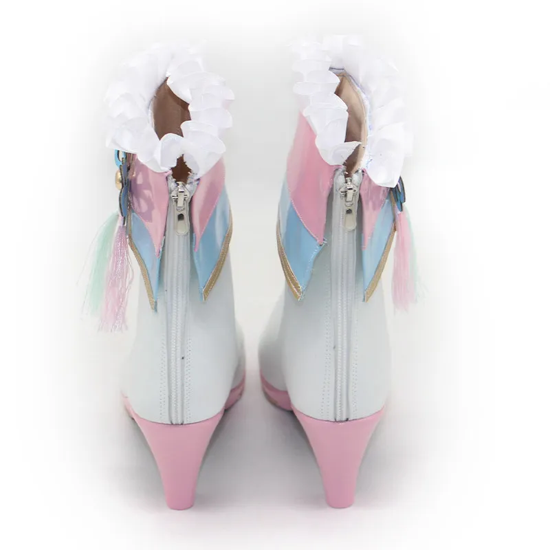 게임 프리티 더비 코파노 리키 코스프레 신발 코파노 리키 눈부신 행운의 신발 할로윈 파티 성인 여성 남성용