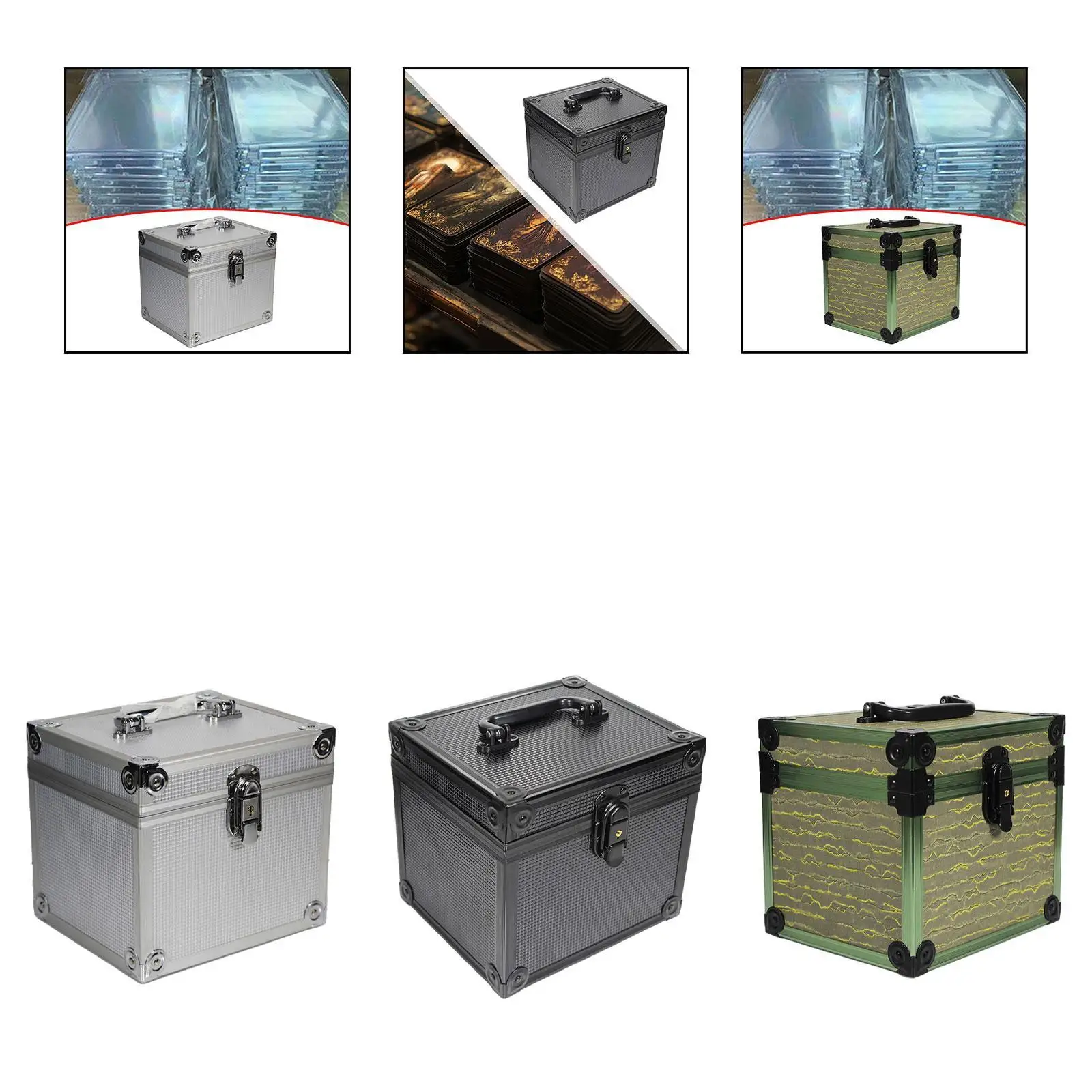 حافظة بطاقات التداول، صندوق بطاقات التداول ذات الغلاف الصلب، مقاوم للمطر، لعبة البطاقات المحمولة