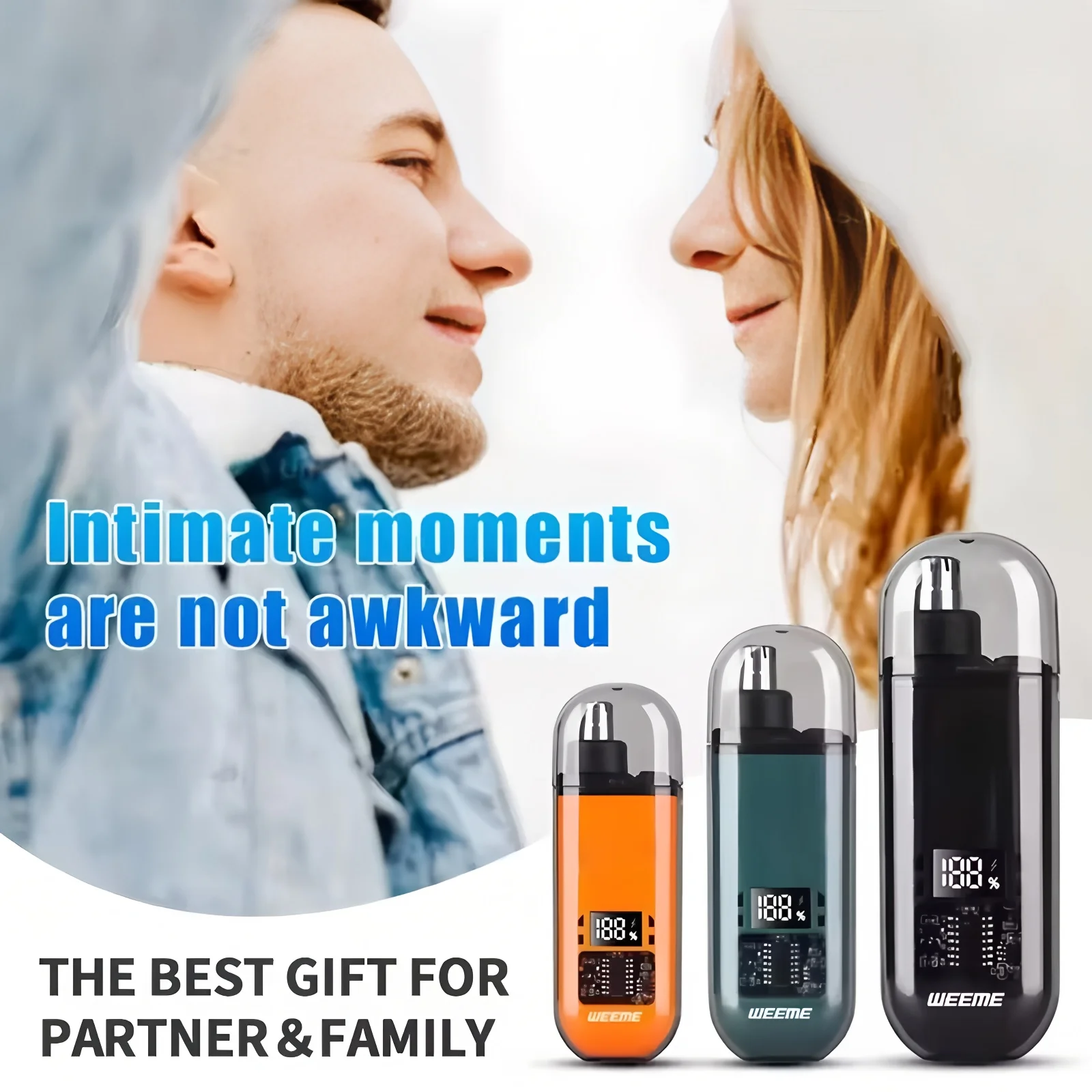 

2026 Electric Nose Hair Clipper Rechargeable Multi-kinetic Shaving 2-in-1Unisex Fully Automatic Washable Shaving Trimmer