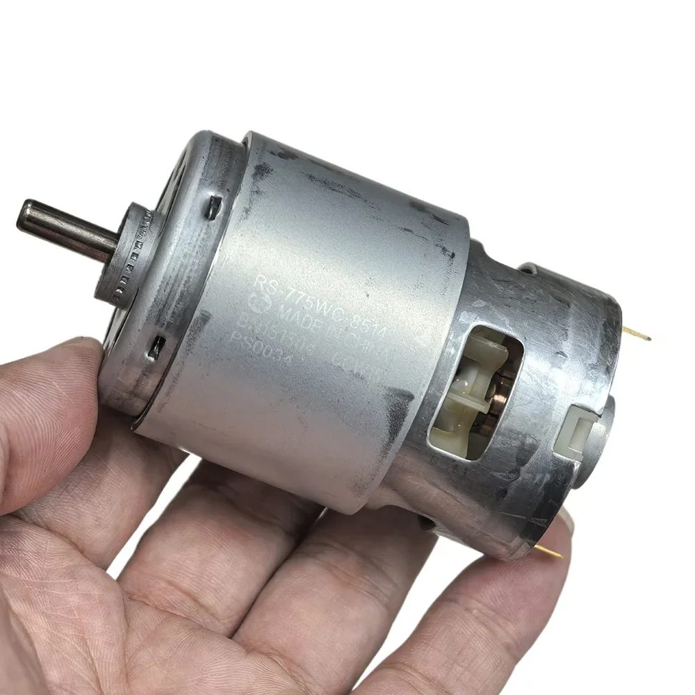 1PC Original Mabuchi RS-775WC-8514 CW15 Motor DC 19.2V 20000RPM High Speed Large Power with Cooling Hole