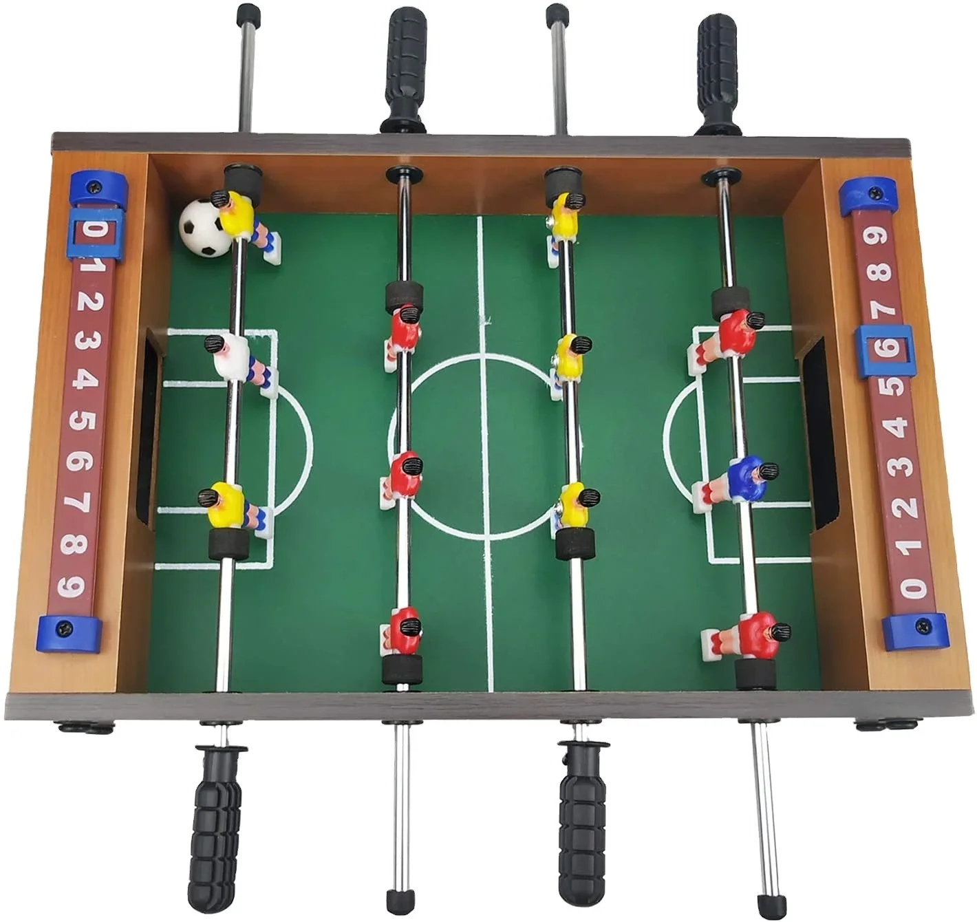 ActEarlier 14 Inch Mini Soccer Game Table Foosball Soccer Football Table Soccer Tables