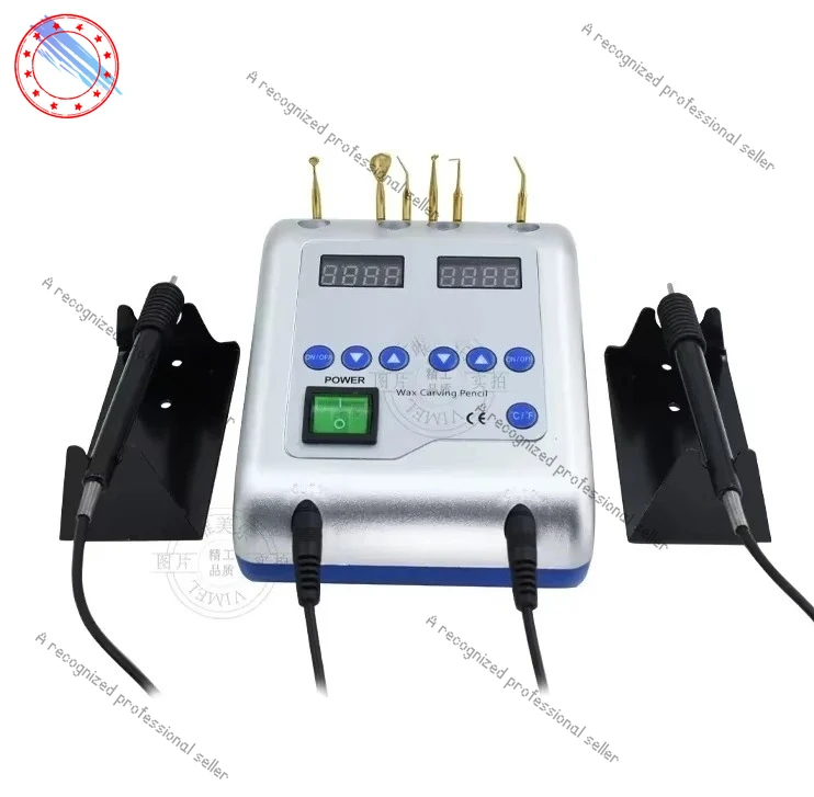 

L-Lab Equipment Electric Waxer Wax Knife Carvings Knife Contain 6 Wax Tips and 2 Pens Tools/50-200 degrees Celsius