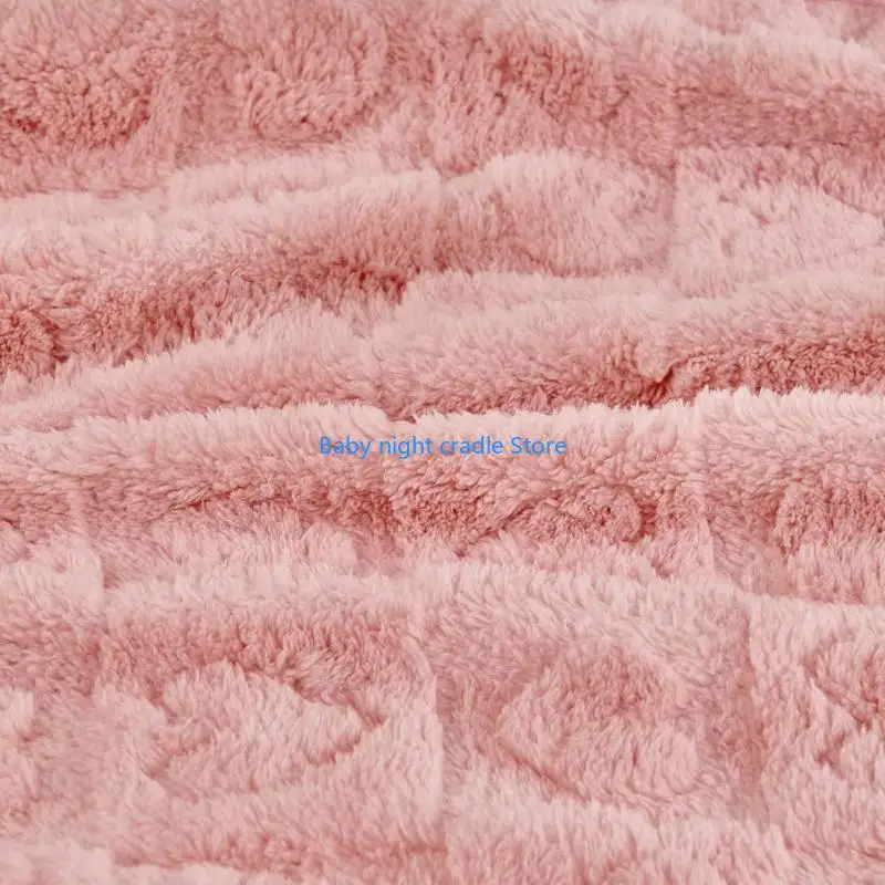 J2FF recibe manta para manta para niños pequeños con patrón corazón cuadros corazón