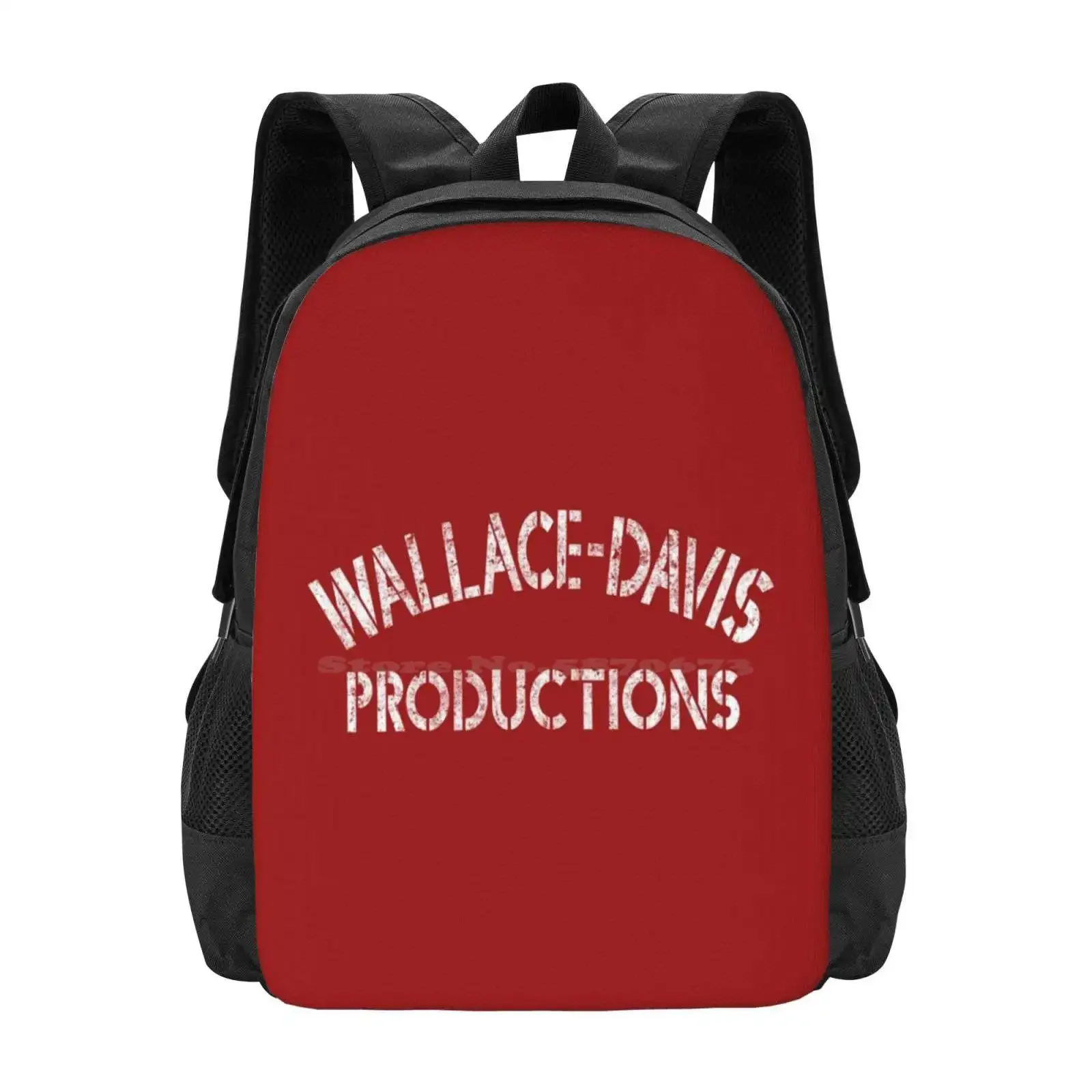 

Wallace - Davis Productions Hot Sale Schoolbag Backpack Fashion Bags Whitechristmas White Christmas Bingcrosby Bing Crosby