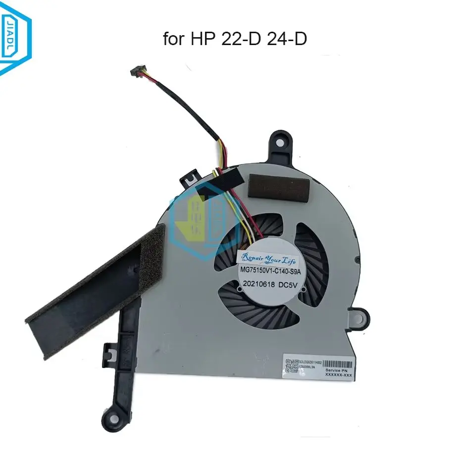 5V Notebook CPU Cooling Fans For HP All in One 22-D 24-D Computer Fan Cooler Processor Radiator BSC0905HD-01 MG75150V1-C140-S9A