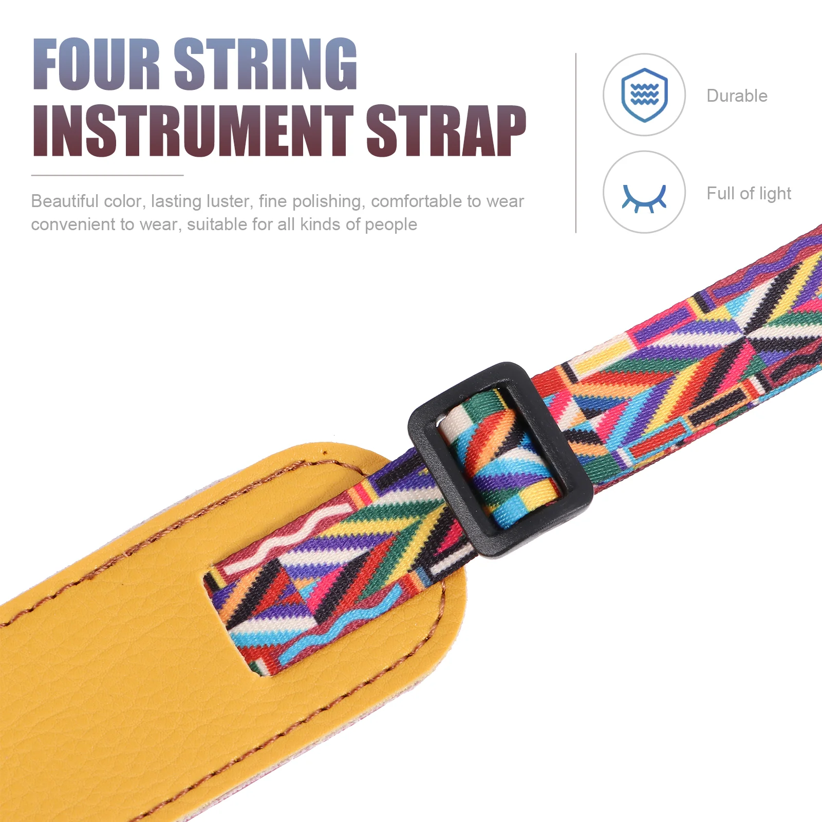 Ukulele Strap No Drill Guitar Belt Instrument Accessories Adjustable Musical Instruments