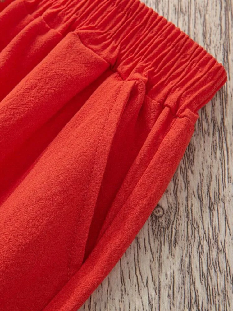 면 혼방 하렘 팬츠 여성용 여름 얇은 루즈핏 플러스 사이즈 당근 팬츠 캐주얼 다용도 신축성 있는 허리 예술적 스타일